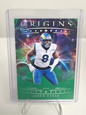 2025 Panini Origins #26 Jared Verse Green Hobby #'D/5 - Image 1 of 2