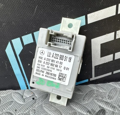OEM 2018-2020 MERCEDES W213 E63 AMG S AMBIENT LIGHT CONTROL MODULE 2229005118 - Image 1 of 4