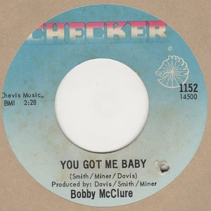 Bobby McClure You Got Me Baby  Checker  Soul Northern Motown - Bild 1 von 1