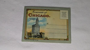 Vintage souvenir Folder pictures book of Chicago one cent postage - Picture 1 of 5