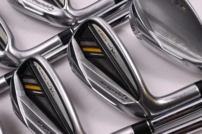 Left Hand Taylormade Rocketbladez Irons / 4-PW+SW / Regular Flex RocketFuel 85 - Image 1 of 4