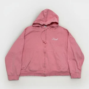 Victoria's Secret PINK Everyday Lounge Full Zip Hoodie Sweatshirt Size XXL Cozy - Picture 1 of 6