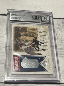 Roger Clemens Signed Card UD Championship Caliber Slabbed Beckett IP Yankees b - Picture 1 of 4