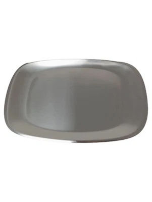 WMF Cromargan Serviertablett Edelstahl Silber Modern Elegant Tablett - Bild 1 von 3