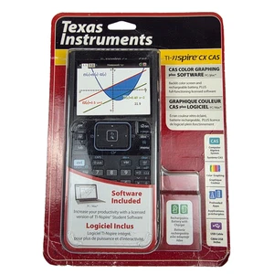 Texas Instruments TI-Nspire CX CAS Color Graphing Calculator Kit New Sealed - Picture 1 of 5
