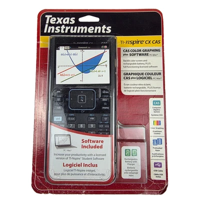 Texas Instruments TI-Nspire CX CAS Color Graphing Calculator Kit New Sealed - Image 1 of 4