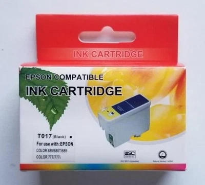 Epson Compatible Ink Cartridge T017 Black For Color 680/680T/685; 777/777i; 2009 - Image 1 of 4