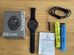 Garmin Instinct 2X Solar GPS Watch - Graphite - Picture 1 of 3