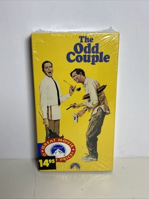 Jack Lemmon Walter Matthau The Odd Couple VHS - Sealed Watermarked Foto 1 de 3