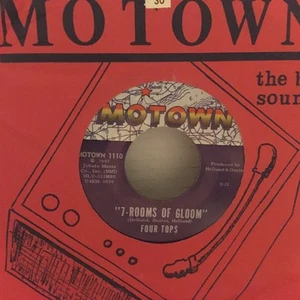 FOUR TOPS I'll Turn To Stone / 7-Rooms Of Gloom MOTOWN 1110 VINYL 45 7" - Picture 1 of 2