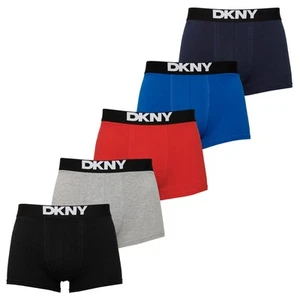 DKNY Mens 2025 Walpi Soft Breathable Fitted 5 Pack Boxer Briefs 55% OFF RRP - Picture 1 of 4