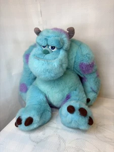 Disney Store Monsters Inc Movie Sully 12” Sitting Stuffed Plush CLEAN/MINT - Picture 1 of 8