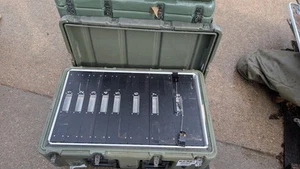 33x21x12 Hardigg Pelikan auf Rädern 472 Medchest 8 Militär Sanitätskoffer Truhe - Bild 1 von 3