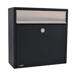 Wandpostkasten pulverbeschichtet vorne groß Allux 250 Outdoor - Bild 1 von 14