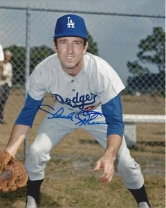 Claude Osteen Autographed 8x10 Los Angeles Dodgers Free Shipping #S938 - Picture 1 of 1
