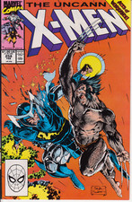 The Uncanny X-Men #258, Marvel Comics 1990 VF/NM 9.0 Fantastic Jim Lee Art!