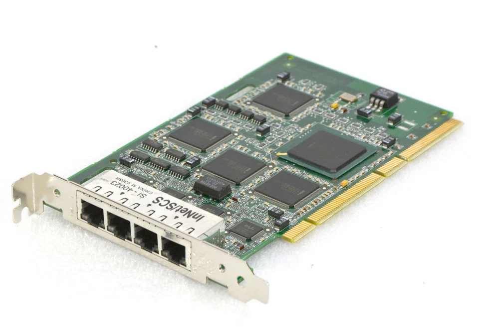 INNET/SCS SI-40023 QUAD-PORT 4x 100Mbit NETZWERKKARTE PCI-X HP A5506-60102 #O346 - Bild 1 von 1