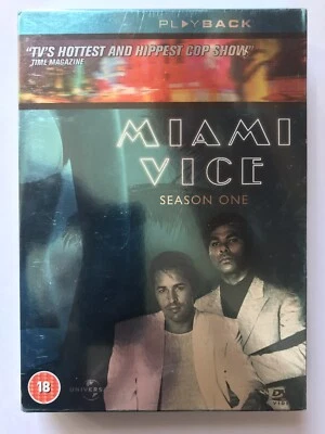 Miami Vice: Series 1 One DVD  8 Disc Collection New Sealed - Image 1 of 3