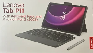 Lenovo Tab P11 128GB, Wi-Fi, Storm Gray 4GB RAM w/ Keyboard Pack $ Precision Pen - Picture 1 of 1