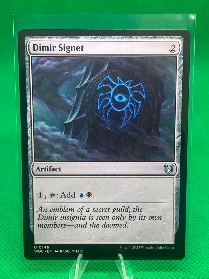MTG - DIMIR SIGNET - Wilds of Eldraine Com (U) - Image 1 of 1