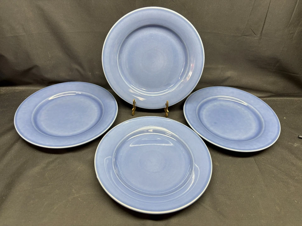 Набор из 4 ~ Williams Sonoma «СИНИЙ» Португалия ~ обеденные тарелки ~ 11 1/2 - Изображение 1 из 4