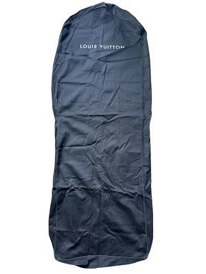 Bolso de viaje largo Louis Vuitton con cubierta de ropa LV tela marrón Foto 1 de 3