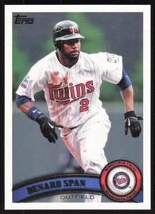 2011 Topps #408 Denard Span Minnesota Twins - Picture 1 of 2