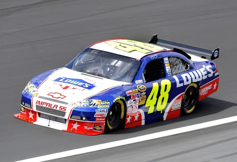 Jimmie Johnson #48 Lowe's NASCAR 13x19 Poster Gloss Photo Print U20CF Cover