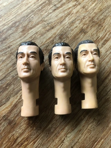 Johnny West Circle X Ranch Daniel Boone Bill Buck Heads Set Of Three Cover