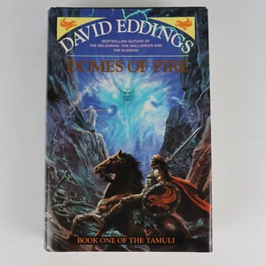 Book One of the Tamuli Domes of Fire by David Eddings HC DJ Fantasy Adventure - Picture 1 of 10