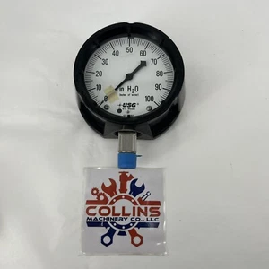 Ametek 132786 4,5"" 1929 SOLFRUNT Prozessmessgerät 1/2"" NPT untere Halterung 100"" H2O - Bild 1 von 4