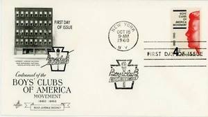 US Stamp #1163 Boys Clubs 4c - First Day Cover - New York NY Cancel - Picture 1 of 2