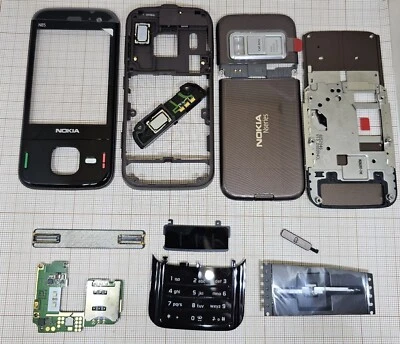 Original 100% Nokia N85 Full Cover Copper Brown+keypad latin  NEW EOL ITEM - Image 1 of 2