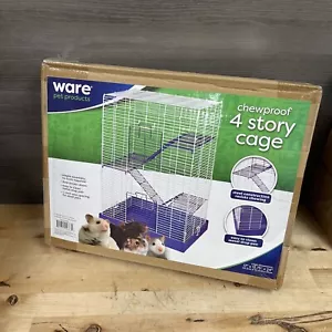 Ware 4 Story Cage Chewproof Rats,Hamster,Gerbils and Mice Steel Construction New - Picture 1 of 4