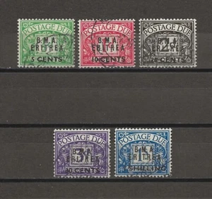 BOIC/ERITREA 1948 SG ED1/ED5 GEBRAUCHT - Bild 1 von 1