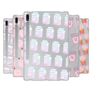 HEAD CASE DESIGNS KAWAII FOOD PATTERNS SOFT GEL CASE FOR SAMSUNG TABLETS 1 - Picture 1 of 12