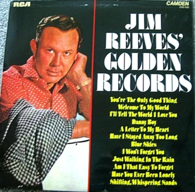 Jim Reeves - Golden Records - Vinyl LP - Graded Very Good+! - Image 1 of 4