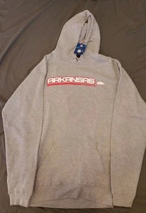 Gray Arkansas Razorbacks Hoodie --- New w/ Tags - Picture 1 of 1