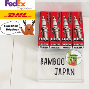 HKS 50003-M45iL Super Fire Racing Plug 4pcs Long Reach Authentic New from Japan - Picture 1 of 4