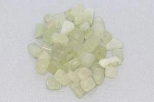 10 g (40,50 € */ 100 g) China Jade Piedra preciosa astilla perforada para fabricante de joyas - Imagen 1 de 1