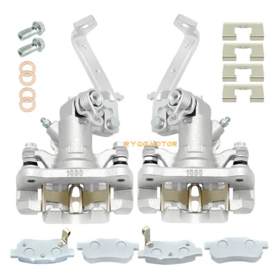 2 Pack Rear Brake Calipers w/Ceramic Pads for Honda Big Red 700 MUV700 2009-2013 — 第 1/4 张图片