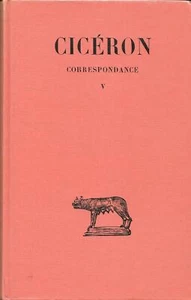 CICERON - CORRESPONDANCE, tome V par Jean BAYET - 1983 - Cartonné - Picture 1 of 3