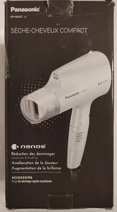 Panasonic Hair Dryer Nanoe Tech Care - Compact, EH-NA2C Foldable Handle, Nozzle - Picture 1 of 11