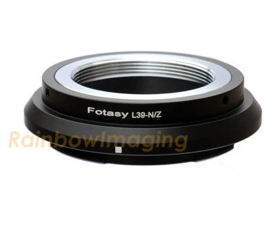 FOTASY Adjustable Leica M39 39mm Lens to Nikon Z Mount Z30 Z50 Z5 Z6 Z7 Z6II Adapter