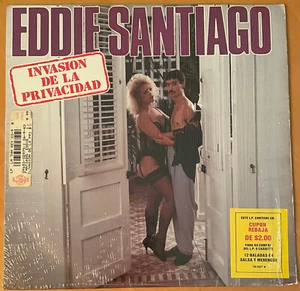 EDDIE SANTIAGO Invasion de la Privacidad TH RODVEN 1988 SALSA LP Shrink VG+ - Picture 1 of 2