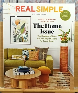 Real Simple Magazine OCT 2022 Our 5th Annual Ideas House The Home Issue - Picture 1 of 12
