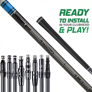 Mitsubishi Tensei 65 AV Raw Blue Stiff Flex Driver Shaft With Adapter & Grip - Picture 1 of 2