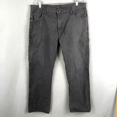 Jeans Dickies Carpenter Para Hombres 37x30 Gris Denim Sueltos Sueltos Patinador Trabajo Foto 1 de 4