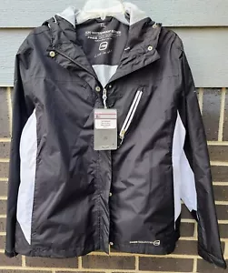 Free Country Damen X2O wasserdichte Windjacke schwarz-weiß. Größe XXL, NEU! - Bild 1 von 11