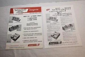 depliant vintage LANGEVIN tipo 5116 5117 AMPLIFICATORI spec ATT WESTERN ELECTRIC - Foto 1 di 3
